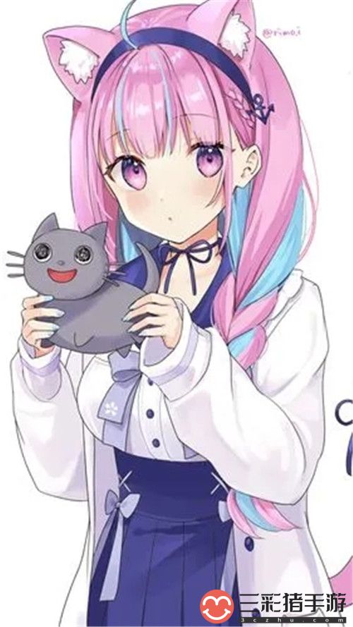 美女和男生一起努力的生猴子